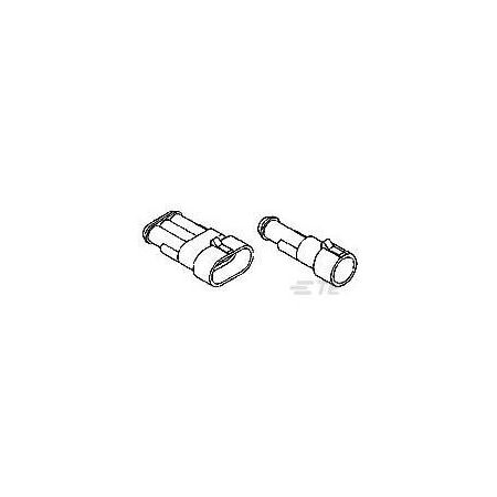 Te Connectivity AMP SUPERSEAL 1.5 SERIES 2P CA 282104-3